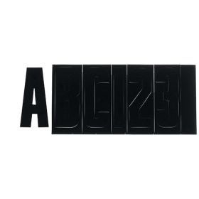 Seasense Black 3 Inch Letter and Number Kit