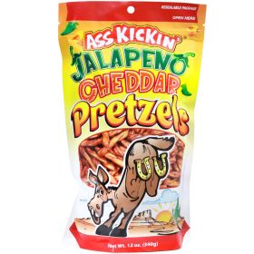 Ass Kickin Jalapeno Cheddar Pretzels