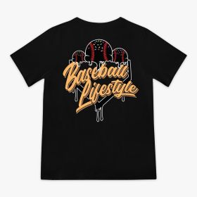 Baseball Lifestyle Youth Ice Cream Midnight Sundae Tee