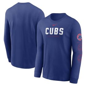 Nike Chicago Cubs Repeater Long Sleeve T Shirt