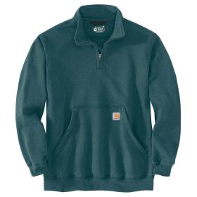 Carhartt Men's Loose Fit Midweight Quarter-Zip Mock-Neck Sweatshirt