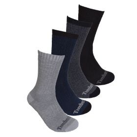 Timberland 4 Pack Wool Crew Socks