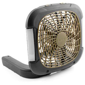 O2 Cool 10" Camping Fan with Lights