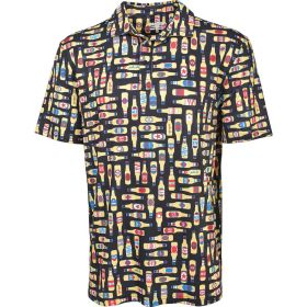 Aeroline Men's Beer Short Sleeve Polo