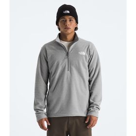 North Face Men's Textured Cap Rock Quarter-Zip Fleece Pullover