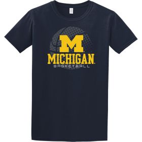 Michigan Shadow Basketball Tee