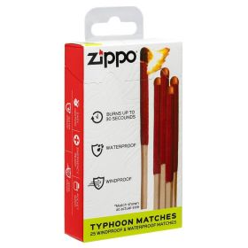 Zippo Typhoon Windproof Matches 25-Pack