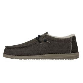 HeyDude Men's Wally Herringbone Choco Shoes