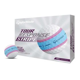 Taylormade Tour Light Blue Stripe Golf Balls