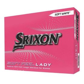Srixon Soft Feel Lady 8 White Golf Balls