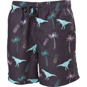 Canyon Creek Men's Tropical Dino Print Volley Shorts