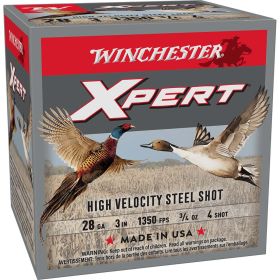 Winchester Xpert Pheasant 28 Gauge 3" High Velocity Steel Shot Shotshells