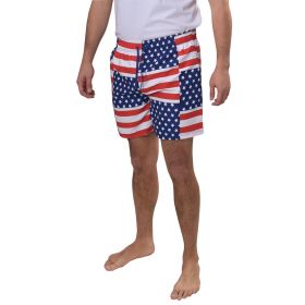 Canyon Creek Men's Printed Patchwork Swimshort