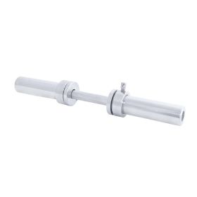 Cap 2" Chrome Solid Dumbbell Handle