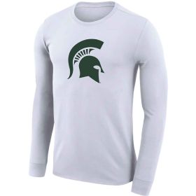 Knights Apparel Men's MSU C Logo Long Sleeve