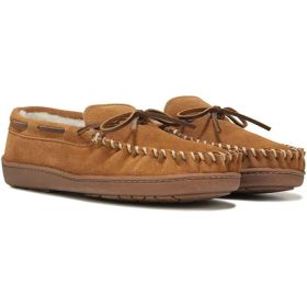 Minnetonka Men's Trapper Moccasin Slippers