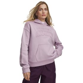 Under Armour Women's UA Armour Fleece Wordmark Hoodie