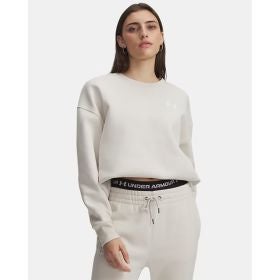 Under Armour Women's Icon Fleece Oversized Crew Sweatshirt