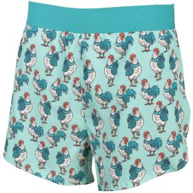 Aeroline Men's Chicken 4" Inseam Printed Running Shorts