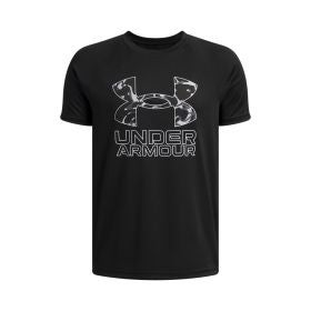 Under Armour Boys' UA Tech Hybrid Print Short Sleeve T-Shirt