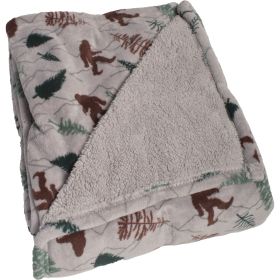 Canyon Creek Sasquatch Outdoors Sherpa-Lined Blanket