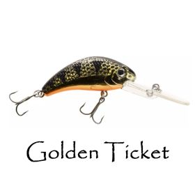 Walleye Nation Boogie Shad #5 Perch Walleye Crankbait Lure