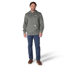 Carhartt Men's Paxton Logo Graphic Fleece Hoodie
