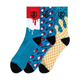 Baseball Lifestyle 3pk Bomb Pop Performance Socks
