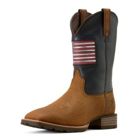 Ariat Men's Hybrid Rancher Patriot Wide Square Toe Cowboy Boot