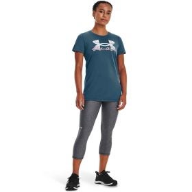 Under Armour Women's Tech Solid Script Short Sleeve Crew Neck Tee