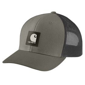 Carhartt Men's Rugged Flex Twill Mesh-Back Logo Patch Cap