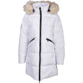 Canada Weather Gear Women's Fur Trimmed Puffer Jacket