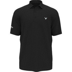 Callaway Golf Men's Pro Spin Chevron Jacquard Golf Polo