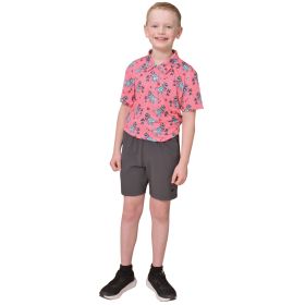 Aeroline Boy's Dino Print Polo
