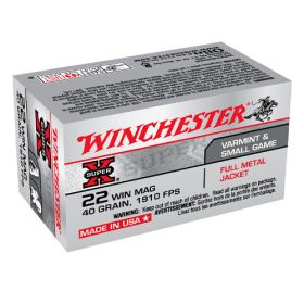 Winchester 22 Win Mag, 40 Grains
