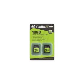 Hme 16GB SD Card 2PK