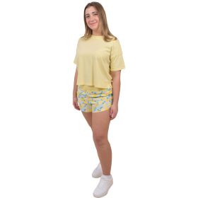 90 Degree Women's Acid Wash Well-Traveled Boxy Tee with Side Slits