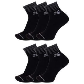 New Balance 6 Pack Cushioned Ankle Socks