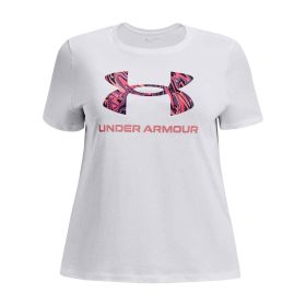 Under Armour Women's Plus Size Sportstyle Logo Short Sleeve Crew Neck Tee