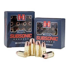 Hornady 40 S&W Subsonic 180 Grain XTPHP Ammo