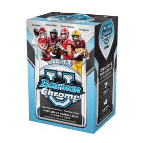 Topps 2025 Bowman University Chrome Football Value Box