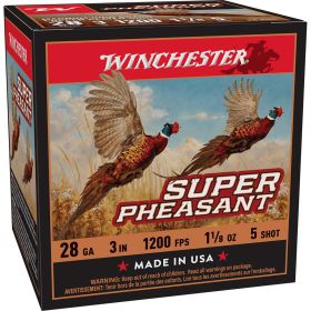 Winchester Super Pheasant 28 Gauge 3" 5 Shot Shotshells