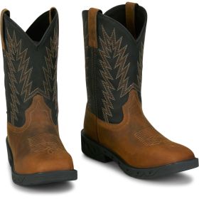Justin Men's Taskmaker 11" Waterproof Pull-On Work Boot