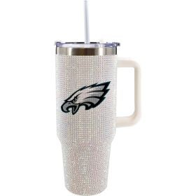 The Memory Co Philadelphia Eagles Bling Travel Mug