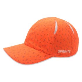 Sprints Unisex Neon Flash Reflective Orange OG Hat