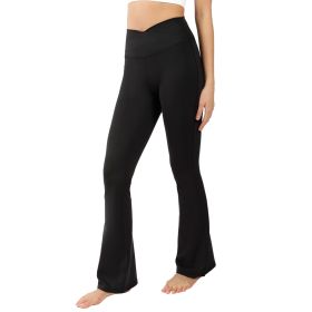 Yogalicious Women's Crossover Flare Legging