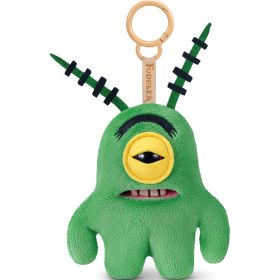 Zuru Fuggler SpongeBob Plankton 5" Keyring Plush Funny Ugly Monster