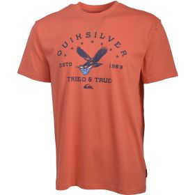 Quiksilver Men's Eagle USA Americana Graphic Tee