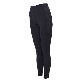 Yogalicious Women's Nude Tech Full Length Leggings With Side Pockets