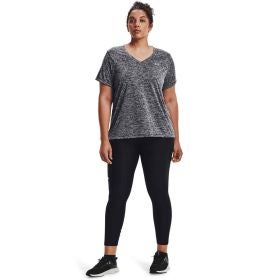 Under Armour Women's Plus Size Tech Twist Short Sleeve V-Neck Tee